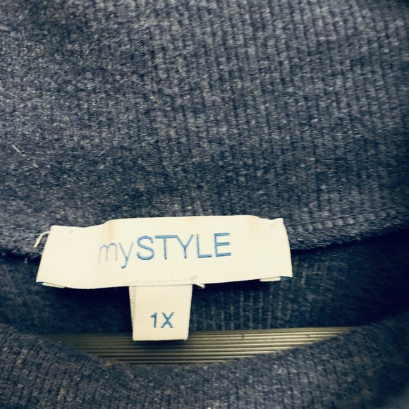 Oversized Blue Sweater - Picture 2 of 3